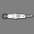 Key Clip W/ Key Ring & Dog With Cat Key Tag